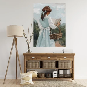 Lule Hobby Sayılarla Boyama Seti Sepetli Kız 40X50CM