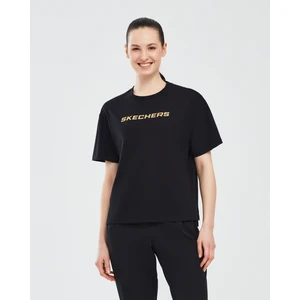 Graphic T-Shirt W Short Sleeve Kadın Siyah Tshirt S241012-001