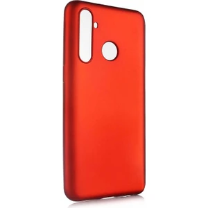 Realme 6i Kılıf Premier Silikon Esnek Koruma Kırmızı