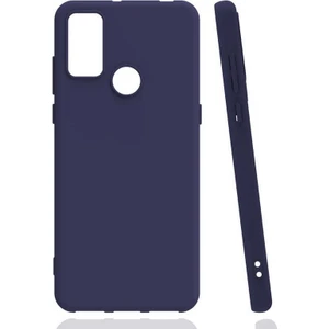 Tcl 20E Kılıf Renkli Korumalı Premier Mat Silikon Lacivert