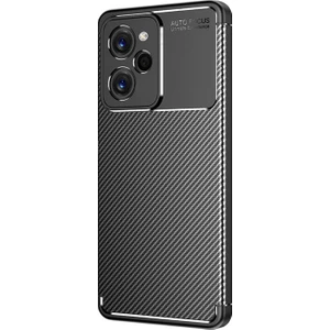 Xiaomi Poco X5 Pro 5g Kılıf Negro Karbon Kamera Korumalı Silikon Lüx Siyah