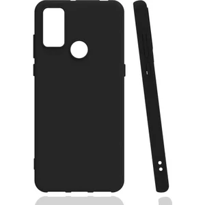 Tcl 20E Kılıf Renkli Korumalı Premier Mat Silikon Siyah