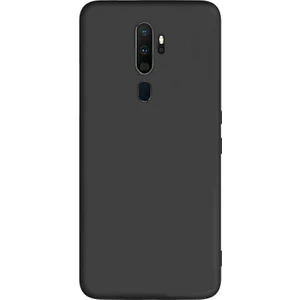 Oppo A5 2020 Kılıf Premier Silikon Esnek Arka Koruma Siyah