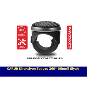 Direksiyon Topuzu 360° Dönerli Siyah 2052210
