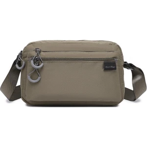 Smart Bags Ekstra Hafif Kumaş Postacı Çantası BC 3148 - Kahve