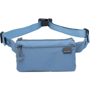 Smart Bags Ekstra Hafif Kumaş Uniseks Bel Çantası BC 3149 - Jeans Mavi