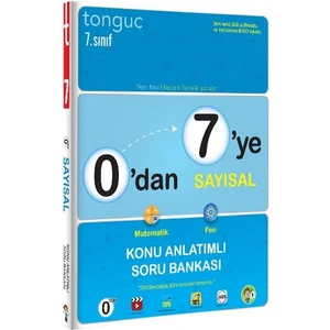 Tonguç Akademi 0'dan 7'e Sayısal Konu Anlatımlı Soru Bankası