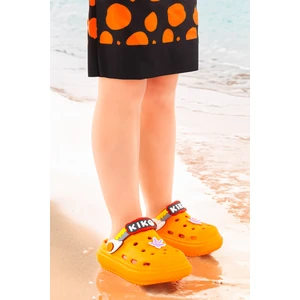 Kiko Kids Printed Eva Plaj Havuz Okul Kreş Kız Çocuk Terlik