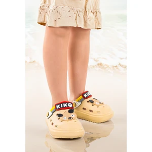 Kiko Kids Eva Plaj Havuz Okul Kreş Kız Çocuk Terlik Twg 755-1 Bej