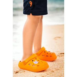 Kiko Kids Eva Plaj Havuz Okul Kreş Erkek Çocuk Terlik Twg 755 Turuncu