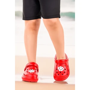 Kiko Kids Eva Plaj Havuz Okul Kreş Erkek Çocuk Terlik Twg 755-1 Kırmızı