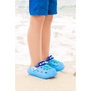 Kiko Kids Eva Plaj Havuz Okul Kreş Erkek Çocuk Terlik Twg 755-1 Mavi