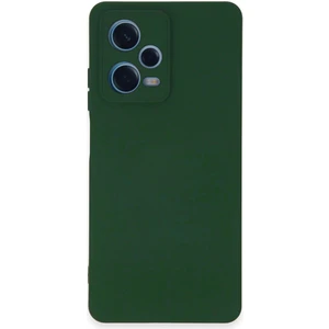 Caseart Xiaomi Redmi Note 12 Pro Plus 5g Kapak Içi Kadife Kamera Korumalı Lansman Silikon Kılıf - Yeşil
