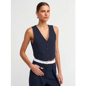 60537 Vücuda Oturan Yelek-Lacivert