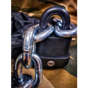 Vi Caro Kesilmez Motosiklet Çelik Zincir Kilit 14 mm x 150 cm 180 cm 200 cm 300 cm 400CM