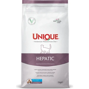 Unıque Vet Diet Hepatic Tavuklu/pirinç Kedi Maması 2kg