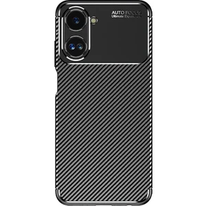 Realme 10 4g Kılıf Zore Karbon Görünümlü Negro Silikon Kapak