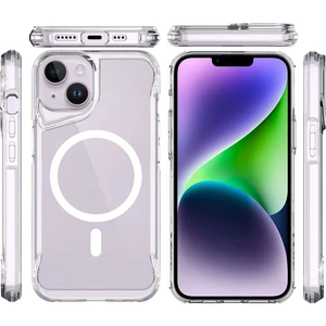 Apple iPhone 14 Plus Kılıf Zore Magsafe Şarj Özellikli T-Max Magsafe Kapak