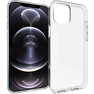 Apple iPhone 15 Pro Max Kılıf Zore Şeffaf Süper Silikon Kapak