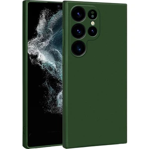 Samsung Galaxy S23 Ultra Kılıf Zore Esnek Mat Premier Silikon Kapak