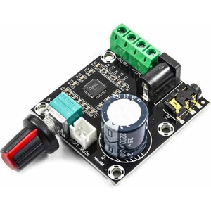 PAM8610 XH-M120 12V 2x15W Mini Çift Kanallı Dijital Amplifikatör Kartı