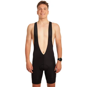 Siyah Askılı Kısa Bisiklet Taytı