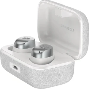Momentum True Wireless 4 Bluetooth 5.4, Adaptif ANC, aptX Lossless, 7mm TrueResponse Sürücü, 30 Saat Pil, IP54 Suya ve Toza Dayanıklı Kablosuz Kulak İçi Kulaklık - Gümüş