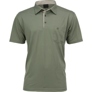 Erkek Gömlek Yaka Cepli Kısa Kollu Normal Kesim Tam Kalıp Premium Pamuklu Kumaş T-Shirt