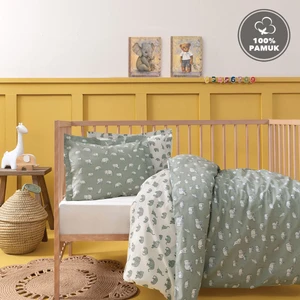 Yataş Mini Povey Bebek Ranforce %100 Pamuk Nevresim Takımı - Adaçayı