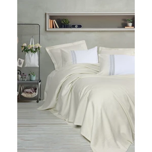 Cotton Box Lusso Bambu Çift Kişilik Lessy Yeşil Pike Takımı