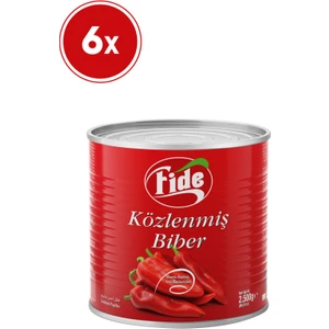 Közlenmiş Biber 6 x 2500 gr