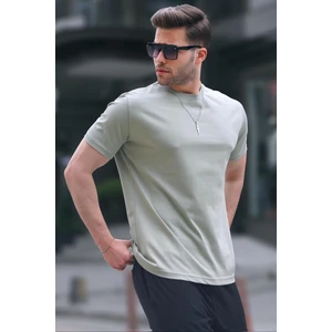 Çağla Yeşili Regular Fit Basic Erkek Tişört 6131