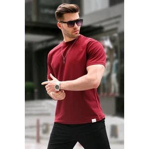Bordo Regular Fit Basic Erkek Tişört 6131