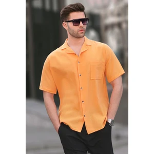 Hardal Basic Kısa Kollu Erkek Gömlek 5598