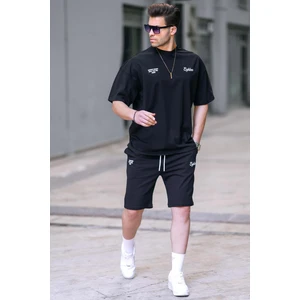 Siyah Erkek Şort Takımı 5937