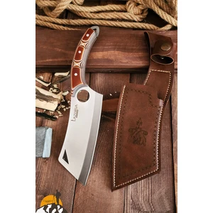 Outdoor Piknik Kamp Bıçağı Bıçak Çakısı Mutfak Bıçak Kılıflı El Yapımı