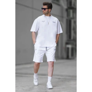 Beyaz Erkek Şort Takımı 5937