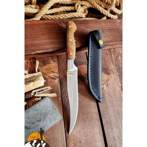 Outdoor Piknik Kamp Bıçağı Bıçak Çakısı Mutfak Bıçak Kılıflı El Yapımı