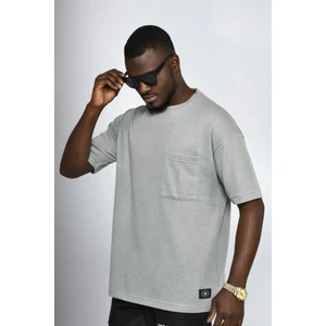 Füme Oversize Erkek T-Shirt 10423