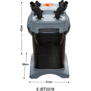 Jet 3378 Dış Filtre 1850 L/H