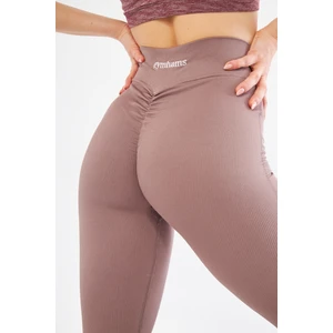 Kalçası Büzgülü Premium Fitilli Ekstra Push Up Yüksek Bel Esnek Ve Toparlayıcı Spor Tayt