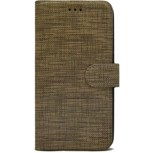 iPhone 11 Kılıf Holster Canvas Kartlıklı Fabric Cüzdan