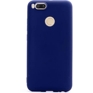 Xiaomi Mi A1 Kılıf Premier Silikon Kılıf Mat Silikon Kılıf Lacivert