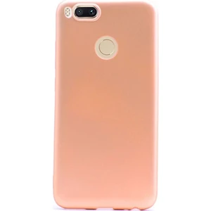 Xiaomi Mi A1 Kılıf Premier Silikon Kılıf Mat Silikon Kılıf Gold