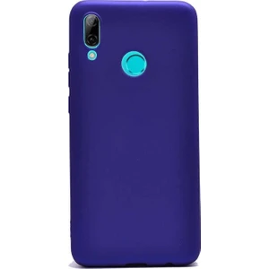 Huawei P Smart 2019 Kılıf Premier Silikon Esnek Arka Koruma Lacivert