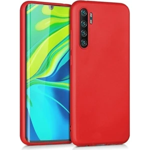 Xiaomi Mi Note 10 Lite Kılıf Premier Silikon Esnek Koruma Kırmızı
