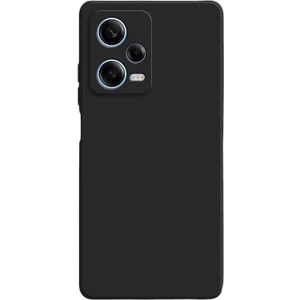 Xiaomi Poco X5 5g Kılıf Kamera Korumalı Premier Mat Silikon Siyah