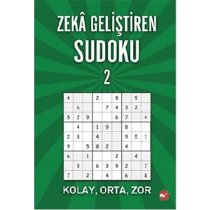 Zeka Geliştiren Sudoku 2 Kolay Orta Zor