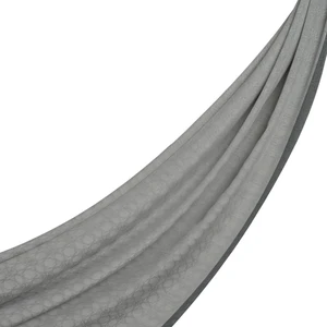 Ipekevi Dört Mevsim Monogram Desen Şal 04356-BUZ Beyazı