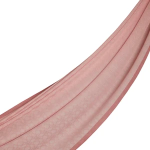 Ipekevi Dört Mevsim Monogram Desen Şal 04356-PUDRA Pembesi